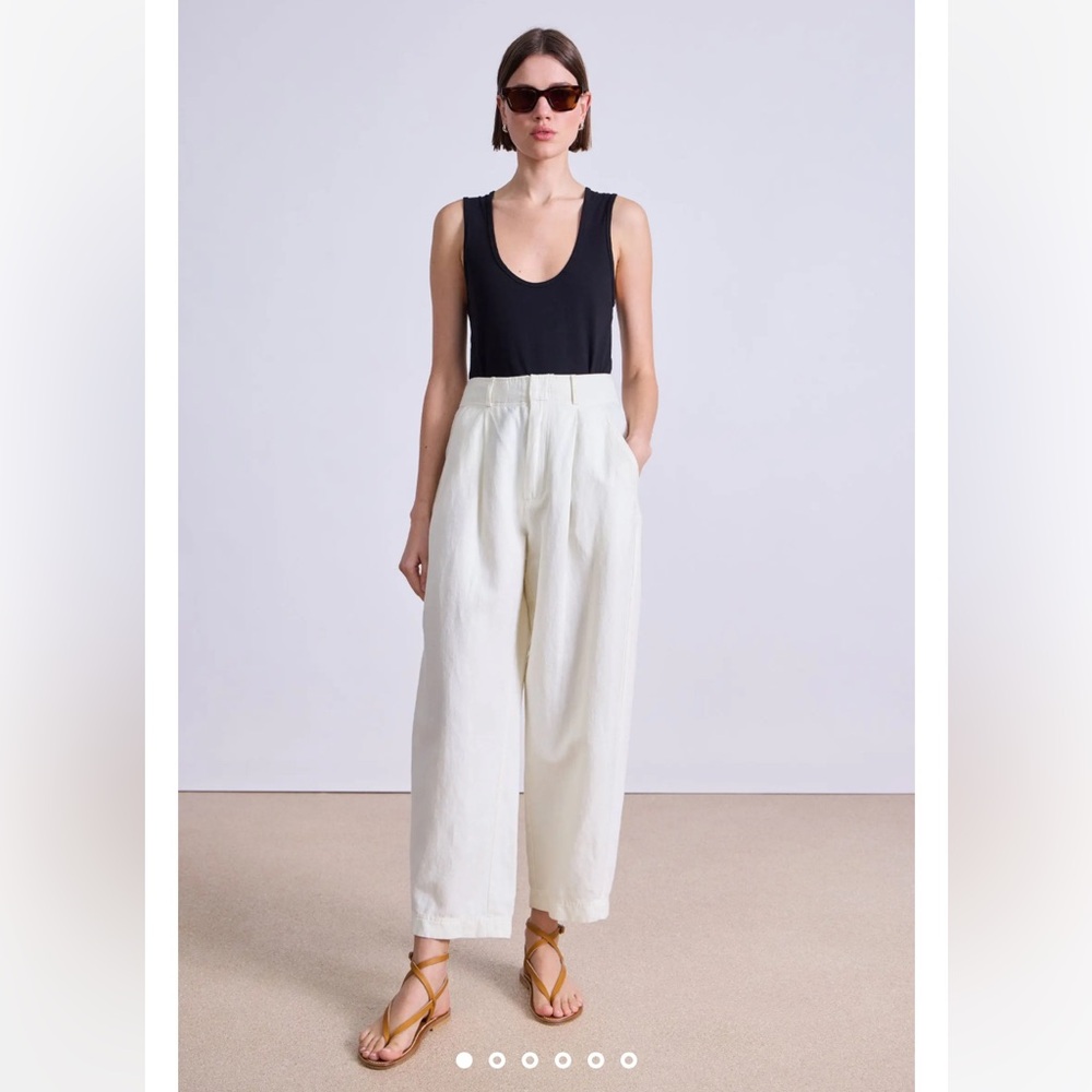 EUC-Apiece Apart Bari Cropped Pants- Size 6